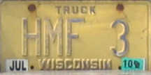 [Wisconsin 2010 personalized truck]