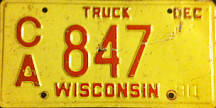 [Wisconsin 1990 light truck for hire]