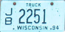 [Wisconsin 1994 insert truck]