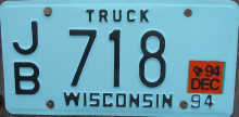 [Wisconsin 1994 insert truck]