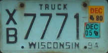 [Wisconsin 2005/08 insert truck]