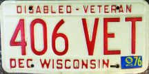[Wisconsin 1976 disabled veteran]