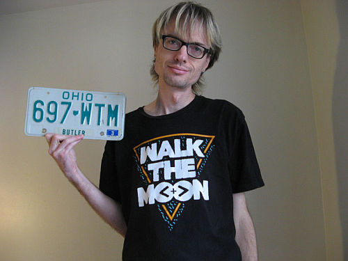 Ohio WTM licence plate