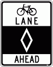 [Bike Lane Ahead]