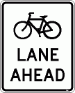 [Bike Lane Ahead]