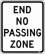 [End No Passing Zone]