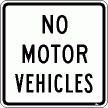 [No Motor Vehicles]