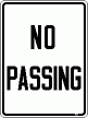 [No Passing]