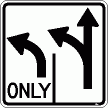 [Lane use]