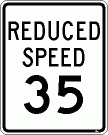 [Reduced Speed 35]
