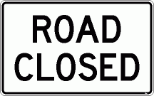 [Road Closed]