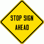 [Stop Sign Ahead]