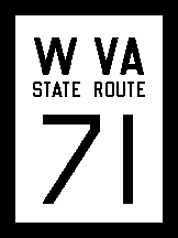 [WV route marker]