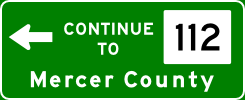 [Continue to WV 112 in Mercer County]